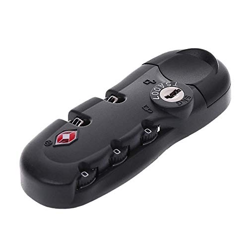 LNDDP Candado combinación 3 dígitos para Maleta Equipaje Travel TSA Secure CoLock