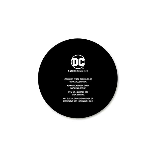 Logoshirt DC Comics - Taza esmaltada con el logotipo de Batman, diseño original, 6860526000, multicolor