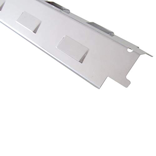 LOKHING 98531 (Paquete de 4) Placa calefactora de Acero Inoxidable, Barra aromatizante de Repuesto para Campingaz, Landmann, Char-Broil y Otros Modelos