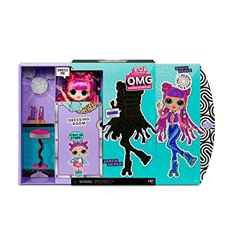 L.O.L. Surprise! Muñecas de Moda Coleccionables para Niñas - con 20 Sorpresas y Accesorios - Roller Chick - O.M.G. Serie 3