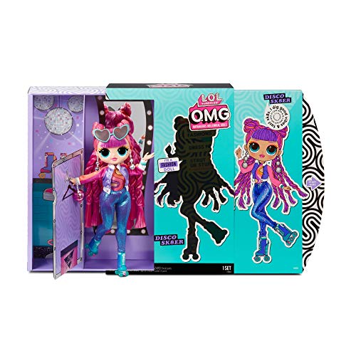L.O.L. Surprise! Muñecas de Moda Coleccionables para Niñas - con 20 Sorpresas y Accesorios - Roller Chick - O.M.G. Serie 3