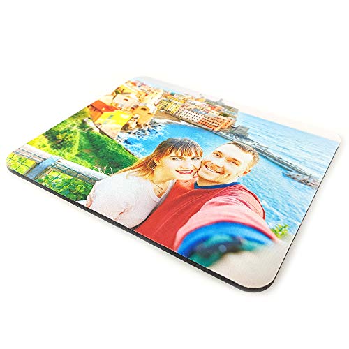 LolaPix Alfombrilla Raton Personalizada con Foto. Regalos Personalizados con Foto. Varios Modelos. 18X22. Rectangular