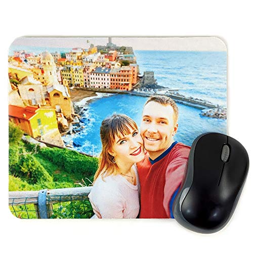 LolaPix Alfombrilla Raton Personalizada con Foto. Regalos Personalizados con Foto. Varios Modelos. 18X22. Rectangular
