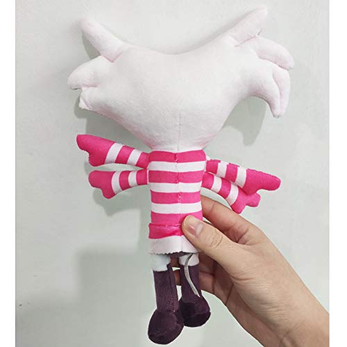 LoneFox Hazbin Hotel Angel Dust Peluches muñecos de Peluche 25 cm