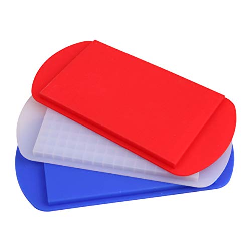 Longspeed Silicone 160 Ice Cube Small Cube Ice Cube Máquina de Hielo picado Silicona Ice Film Bandeja de Cubitos de Hielo pequeños Molde de Hielo - Rojo
