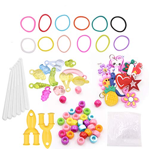 Loom Kit con 5500 Gomas Elasticas para Hacer Pulseras