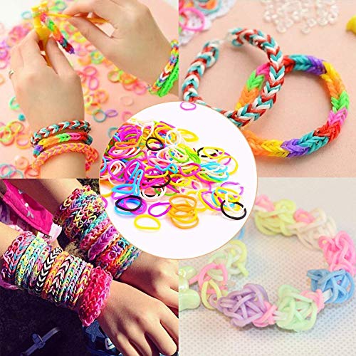 Loom Kit con 5500 Gomas Elasticas para Hacer Pulseras