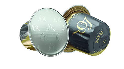 L'Or Espresso Café Or Noir Intensidad 11, 100 cápsulas de cafe