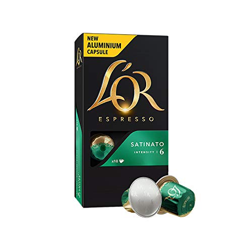 L’OR Espresso Coffee Smooth Selection – Cápsulas de Aluminio Compatibles con Máquinas Nespresso (R)* - 10 paquetes de 10 cápsulas (100 bebidas)