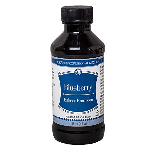 Lorann Oils Bakery emulsiones Natural y Artificial Sabor 4oz-Blueberry, Otros, Multicolor