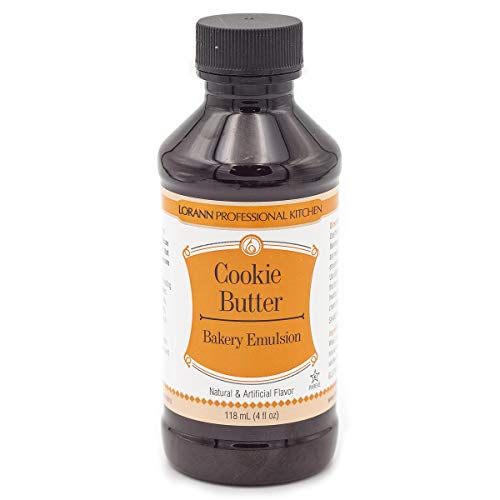 Lorann Oils Emulsiones de panadería sabor natural y artificial 4oz mantequilla de galletas