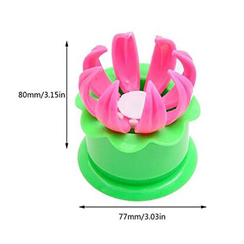 Loriver 2 * Herramienta de Molde para Hacer Bollos Rellenos de Bollos Rellenos de Pastel de ravioles al Vapor