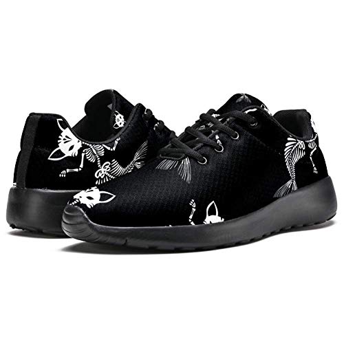 LORVIES - Zapatillas deportivas para hombre con diseño de cola de sirena, para hombre, (multicolor), 40 EU