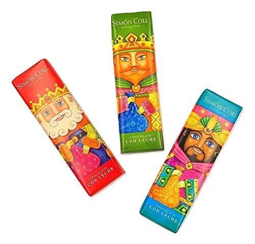 Los 3 Reyes Magos - Tabletas de chocolate con leche - 54g