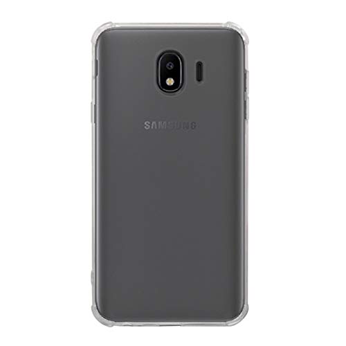 Los termómetros Funda protectora de TPU a prueba de golpes for Galaxy J4 (2018), versión UE (transparente) Los termómetros de la frente