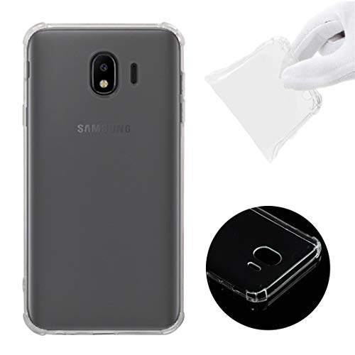 Los termómetros Funda protectora de TPU a prueba de golpes for Galaxy J4 (2018), versión UE (transparente) Los termómetros de la frente