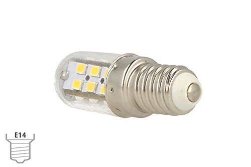 Lote de 2 lámparas LED E14 12 - 24 V CC, 4 W,  color blanco neutro, 4500 K, para iluminación en cementerio, señalización fotovoltaica, barcos, camiones