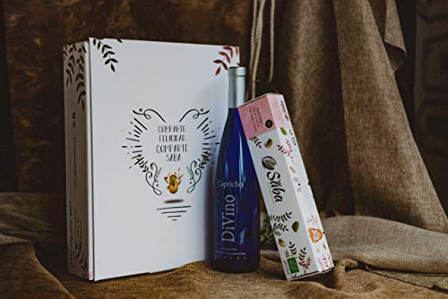 Lote Pistacho Ecológico Cáscara Tostado (200 gr) + Vino Ecológico Blanco Capricho DiVino (750 ml)