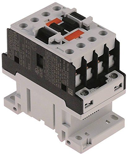 Lovato BF1801A230 - Protección de potencia para Elframo D45, D36, ES12, ESD12, ES20, ESD20, ST12 230 V AC1 32A Contactos Principales 3NO 18A/7,5 kW