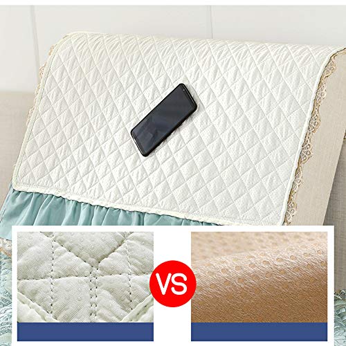 LOVE-CUSHION Cojín Europeo Impresión Antideslizante para Sofá,Cuatro Estaciones Universales Tela Cojín Toalla con Respaldo con Todo Incluido,24 Colores E-110 * 160cm