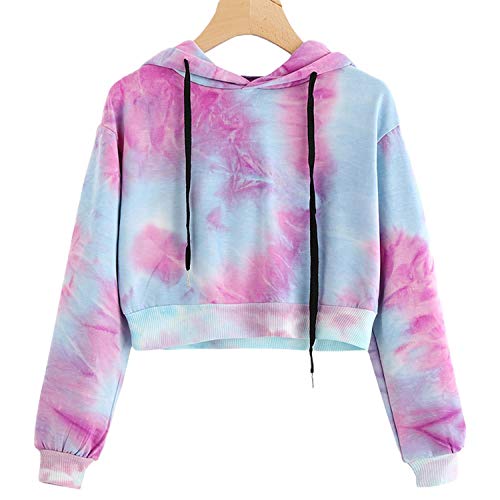 Lovely-Star - Camiseta de manga corta para niños con texto en inglés "Tie Dye Playera de verano 2020"