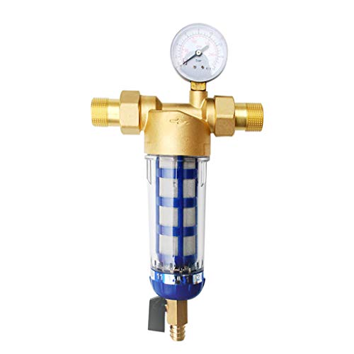 LOVIVER Grifo de Filtro de Agua de Sedimentos Spin Down Sistema de Prefiltro de Agua - 1, tal como se describe