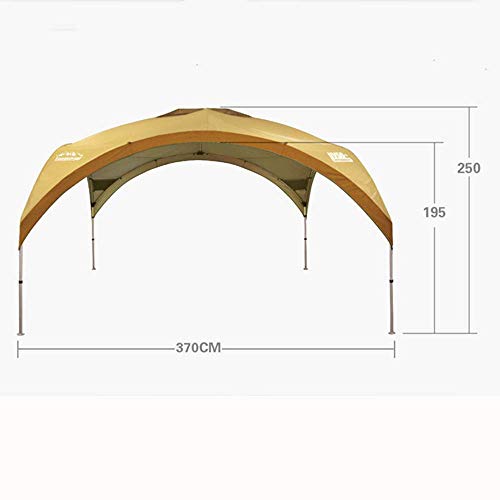 LQH Cenador del jardín Tienda de campaña Totalmente Impermeable con Lados Paneles Partido protección UV Abrigo de la Tienda Que acampa Evento Toldo Toldo Pergola Patio Interior al Aire Libre