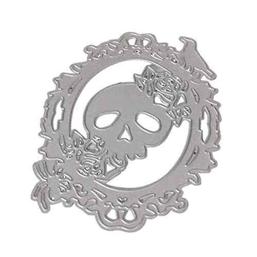 LQH El Corte de Halloween del Metal de la Flor Rosa muera de la Plantilla DIY álbum de Recortes álbum
