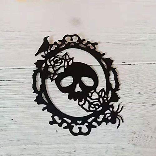 LQH El Corte de Halloween del Metal de la Flor Rosa muera de la Plantilla DIY álbum de Recortes álbum