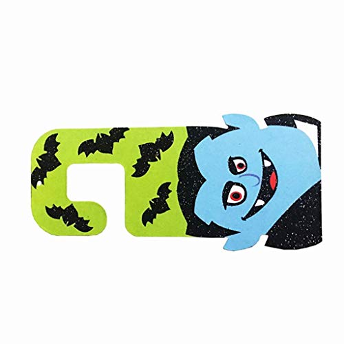 LQH Puerta de Halloween Ornamento Colgante Colgante Zombies Decoraciones for el Home Hotel (Size : B)