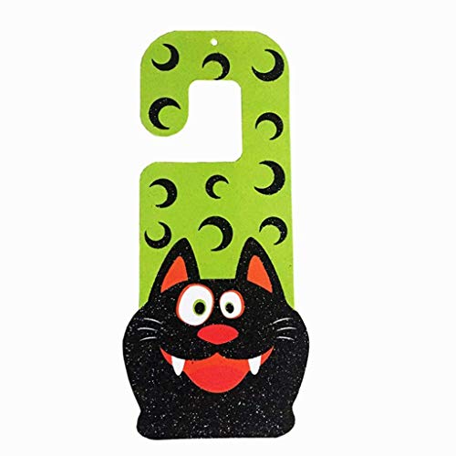 LQH Puerta de Halloween Ornamento Colgante Colgante Zombies Decoraciones for el Home Hotel (Size : B)