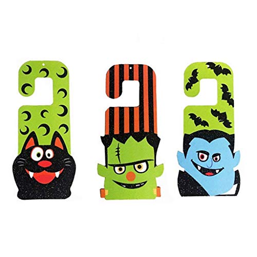LQH Puerta de Halloween Ornamento Colgante Colgante Zombies Decoraciones for el Home Hotel (Size : B)