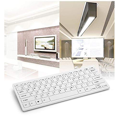 LQH Teclado Teclado Teclado Ordinaria del ratón del Teclado de Ordenador del Juego Mini Teclado inalámbrico ratón Conjunto Ultra-Delgado diseño Ligero Ultra-Delgado Teclado inalámbrico Negro