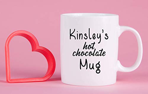 Lsjuee - Chocolate caliente personalizado, chocolate caliente para niños, niños, niños, relleno de calcetines, para ella, para, para niño, taza blanca 01_W