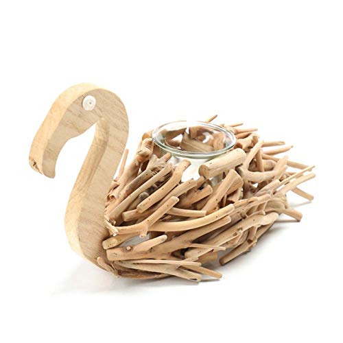 L.TSN Candelabro Joyas Madera Pareja Joyas Interior Dormitorio Decoración Habitación