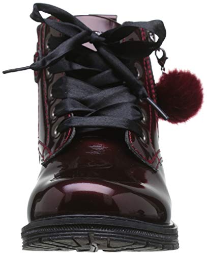 Lumberjack Wollas, Botas Militares para Niñas, Rojo (Bordeaux Ci002), 28 EU