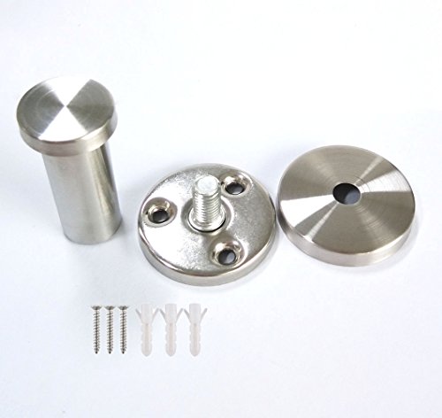 LumenTY - Gancho para albornoz de acero inoxidable cepillado 304 para baño, armario de baño, bata de baño, abrigo, toalla, albornoz, 5 cm