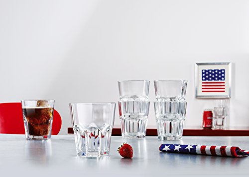 Luminarc New America Vasos, Vidrio sodo, Set de 6