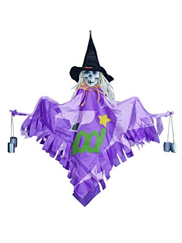 luminiu Fantasma Colgante de Halloween,Colgante de Accesorio de Esqueleto de Decoración de Halloween Fantasma Fiestas Fiestas de Terror Organizar los Accesorios