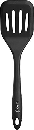 Lurch 221601 - Espumadera (Silicona), Color Negro