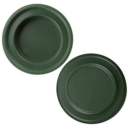 LUTER 8 Piezas Conjunto de de Composición Floral - Espuma floral, Bloque de Espuma Redondo Verde, Espuma Floral Esponja para Flores Secas Manualidades, Decoración de Bodas, Suministros de Floristería