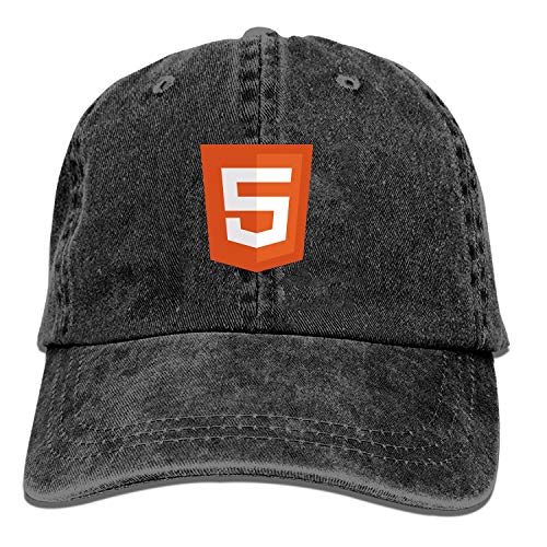 LUXNG Gorra De Béisbol HTML Siliconalley Sombreros De Vaquero Para Hombres Mujeres,Gorras De Béisbol Deportes
