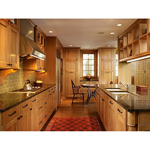 Luz Barra Tubo de Regleta Tira LED 9W para Bajo Mueble Armario de Cocina 573MM Longitud de Lampara Luz Neutra 4000K Lot de 1 Lampara de Enuotek