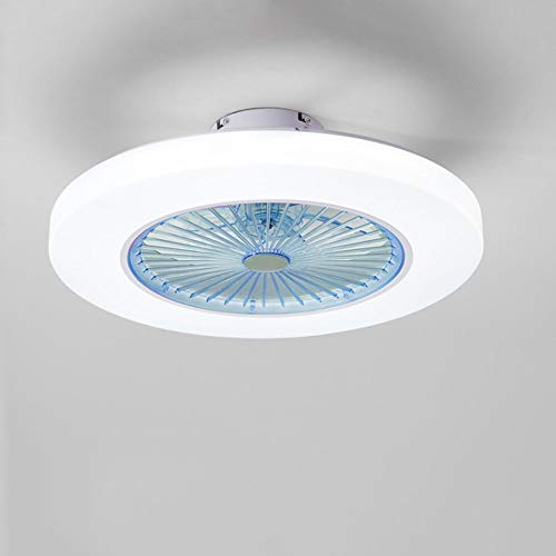 Luz del ventilador de techo, moderna LED Ventilador de techo, LED ventilador Lámpara de Techo con luz Y mando a distancia ventilador Luz de Techo Restaurante Plafones dormitorio Iluminación de techo