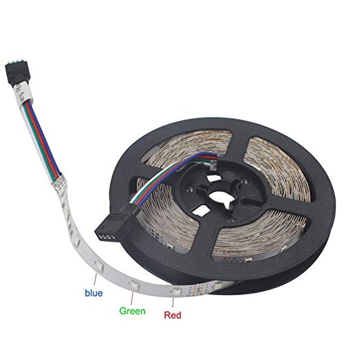 Luz Flexible 3528 RGB LED Strip Luz Flexible 10M 600Led / m Música IR Control Remoto DC12V