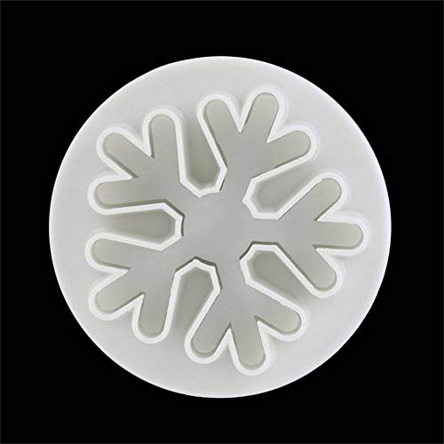 LWPCP 3Pcs Copo De Nieve Fondant Cake Decorating Cortador De Azúcar Molde del Molde del Émbolo