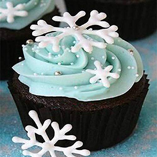 LWPCP 3Pcs Copo De Nieve Fondant Cake Decorating Cortador De Azúcar Molde del Molde del Émbolo