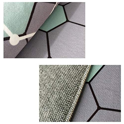 LXHONG-Alfombra de pasillo，Antideslizante Fuerte Higroscopicidad Transpirable Material Mezclado Edificio De Oficinas, Personalización De Soporte (Color : A, Size : 1.4x1m)