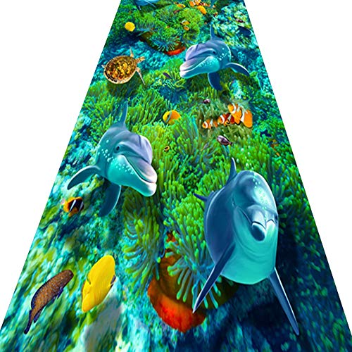 LXHONG-Alfombra de pasillo，Antideslizante Fuerte Higroscopicidad Transpirable Material Mezclado Edificio De Oficinas, Personalización De Soporte (Color : A, Size : 1.4x1m)