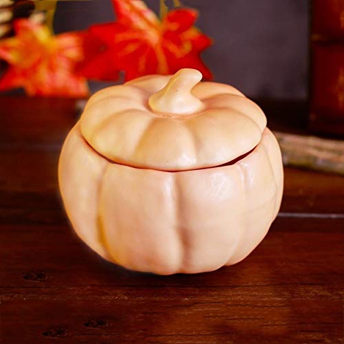 LXJ Calabaza de Halloween Caramelo Puede Hacer Compras arreglo de la Escena Decoración Apoyos azúcar Regalo Pequeña Calabaza Cubo decoración de Escritorio